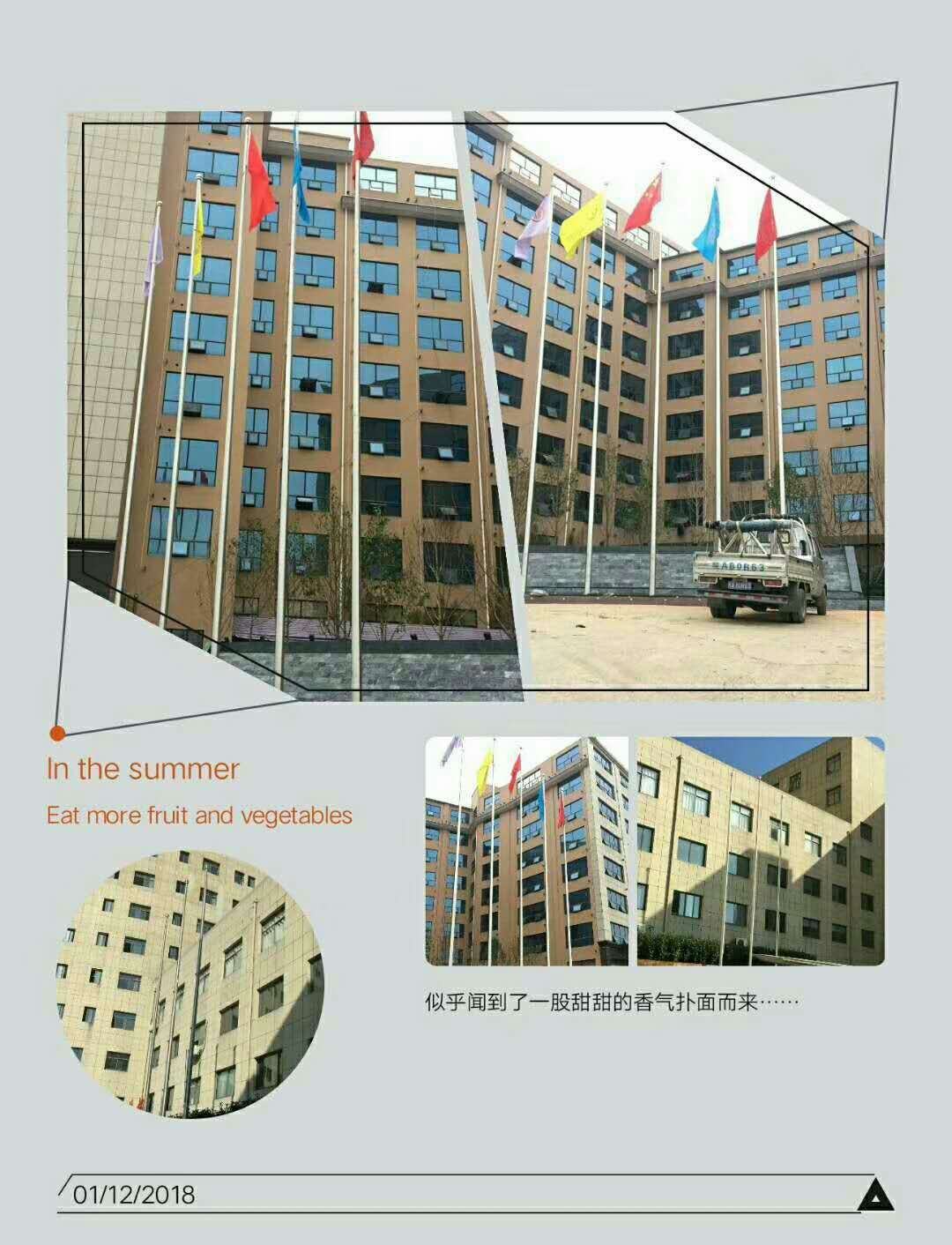 大冶中學(xué)旗桿自動(dòng)升降旗桿黃石電動(dòng)音樂旗桿