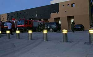 敦煌消防支隊升降柱案例