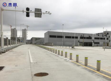 杰田防暴升降柱成防疫管控車輛出入最智能、最有效手段