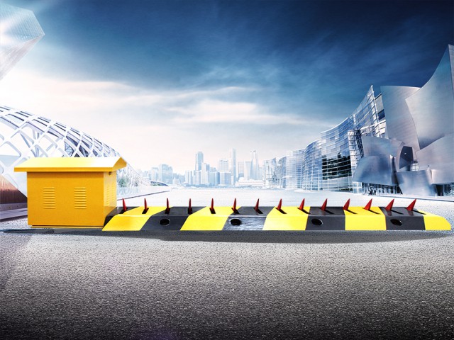 減速帶式破胎器