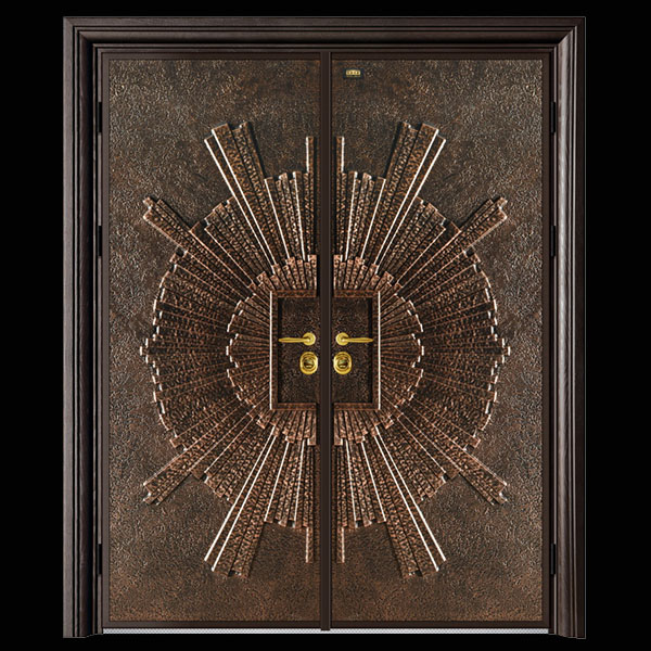 鑄鋁門防盜門家用甲級入戶大門安全門