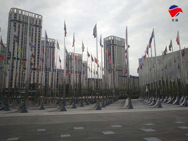 青奧會(huì)旗桿案例 - 中出網(wǎng)-智能出入口與停車充電門戶