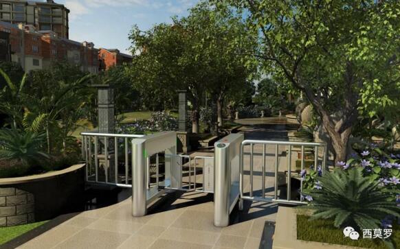 智慧社區(qū)人行出入口管理，西莫羅如何為你打造