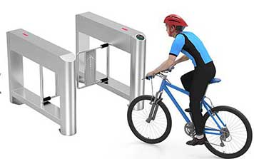 人車共用室外擺閘