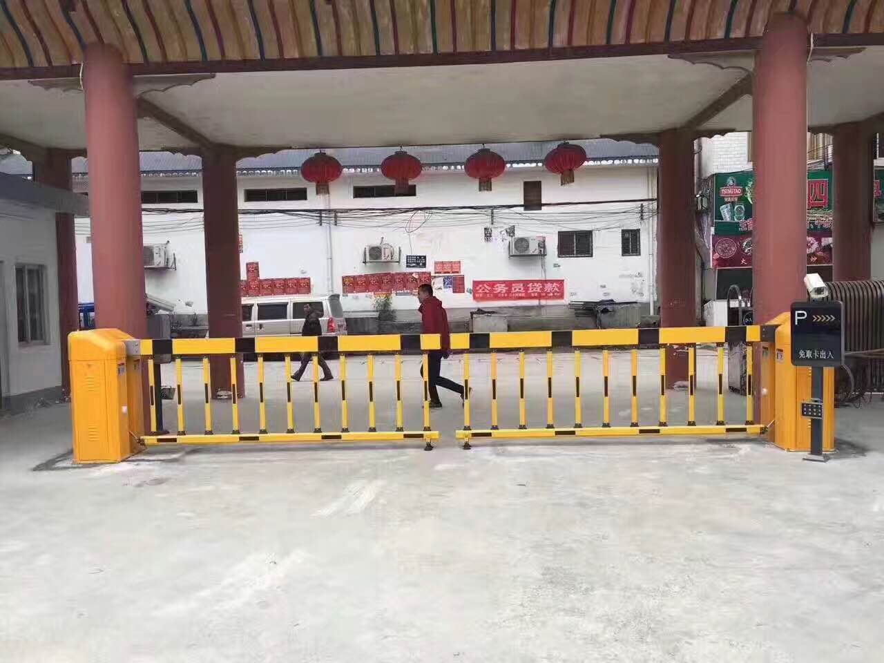 廣州日報社道閘案例 - 中出網(wǎng)-智能出入口與停車充電門戶