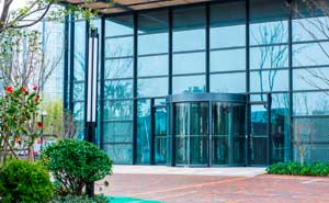 上海張江集團(tuán)旋轉(zhuǎn)門案例 - 中出網(wǎng)-智能出入口與停車充電門戶