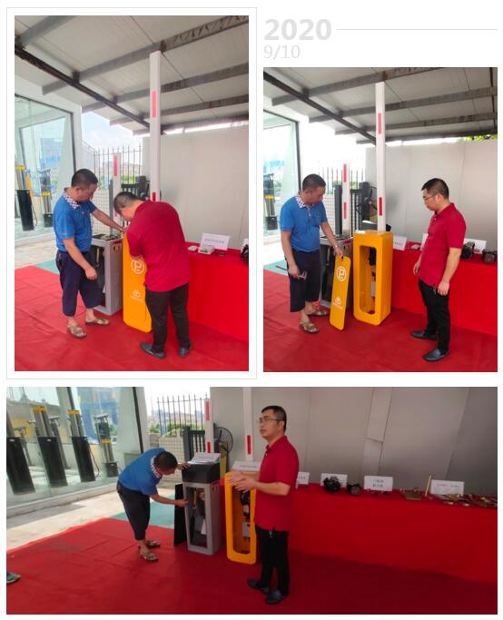 程秘書長與晶源門控有限公司總經(jīng)理李小司共同主持和見證本次產(chǎn)品測評儀式