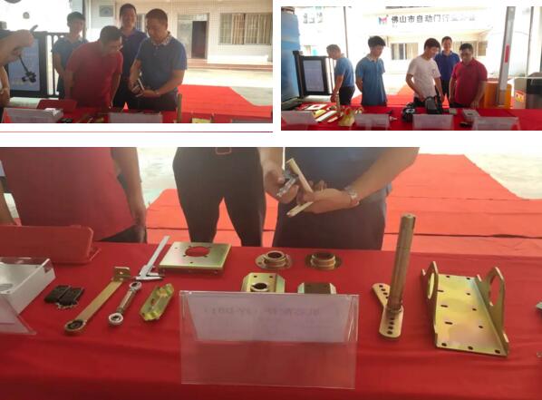 晶源門控資深結(jié)構(gòu)工程師雷坤云代表技術(shù)部向測評見證官程子勛秘書長逐一講解