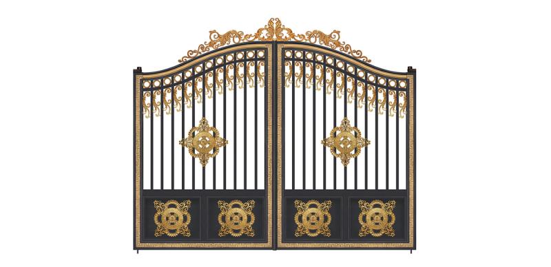 庭院門-阿吉達 對開庭院門