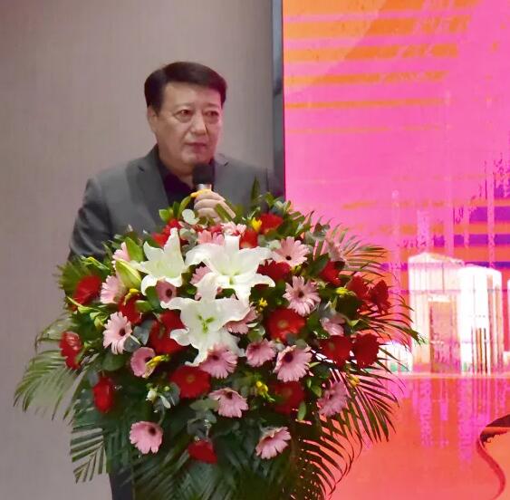 狄耐克副總經(jīng)理侯宏強(qiáng)在會上致辭