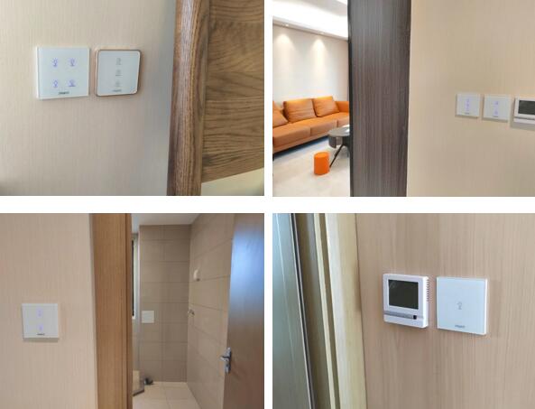 智能燈光面板/智能窗簾面板/智能場景面板