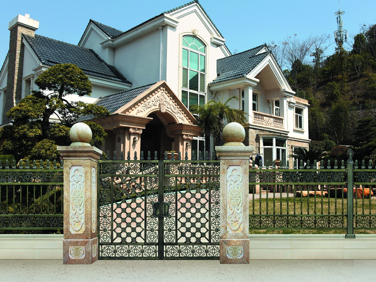 鋁藝庭院大門(mén)