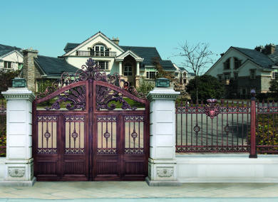 其他 - 庭院大門(mén)-HYL908-紅-效果圖