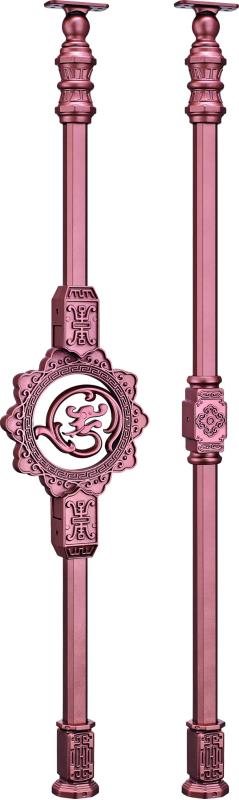 高端鋁藝樓梯-HLY612-3