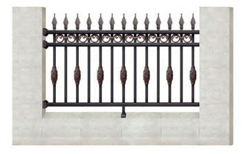 WL-19105護(hù)欄（名流銀咖+藝術(shù)淺紅）