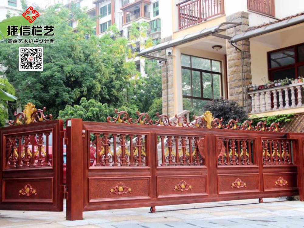 鋁藝大門 - 鋁藝別墅庭院大門