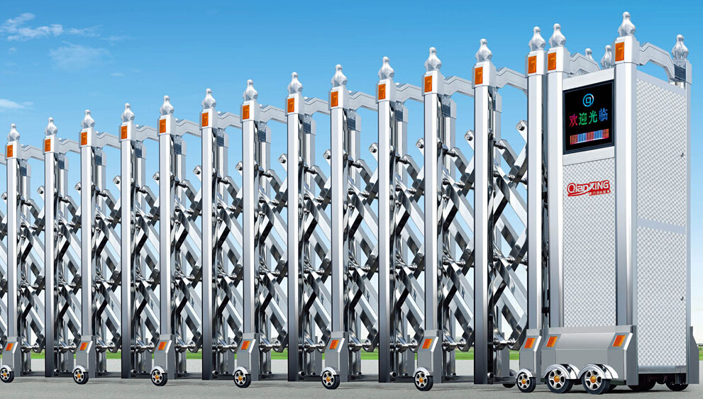 不銹鋼伸縮門(mén) - 先鋒二號(hào)伸縮門(mén)