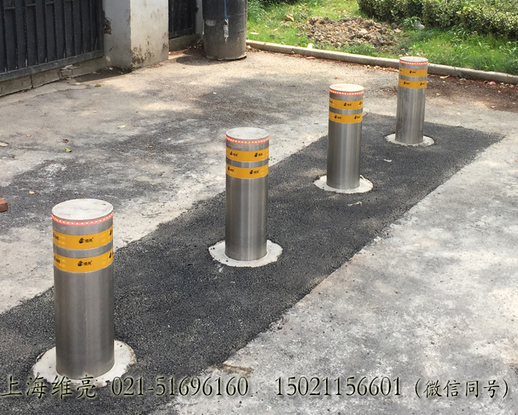 液壓一體升降柱，維亮牌自動(dòng)升降柱，不銹鋼電動(dòng)升降柱