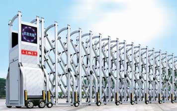 鋁合金伸縮門(mén) - JXD-2074-啟航門(mén)伸縮門(mén)