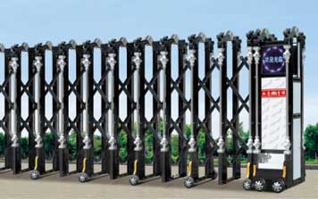 JXD-2087-天皇門伸縮門