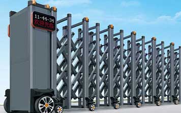 電動伸縮門 - 灰金剛L-8007