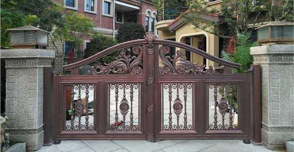 感謝佛山天晟海琴灣選用佛山出安智能別墅大門