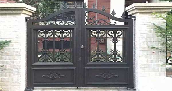 佛山出安智能別墅大門給佛山天湖酈都不一樣的視覺體驗