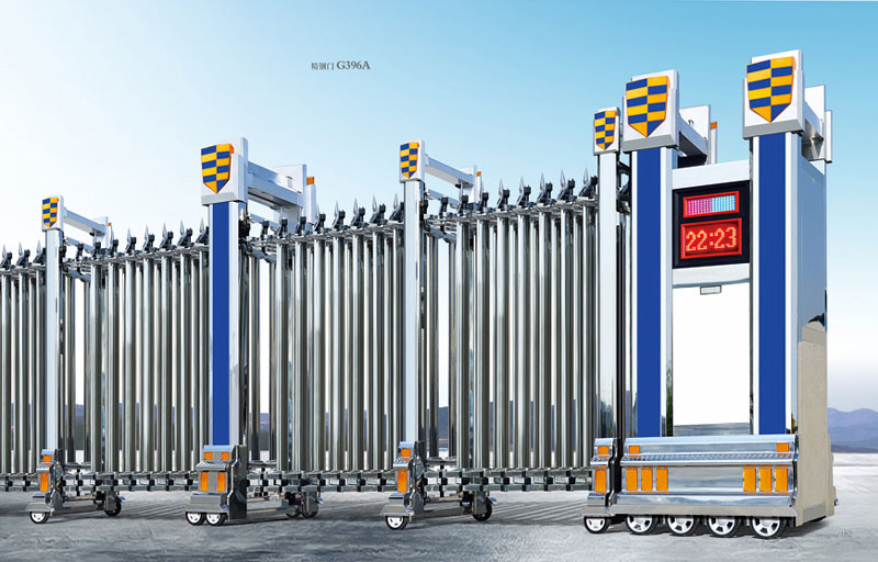 不銹鋼伸縮門 - 精鋼門G396A