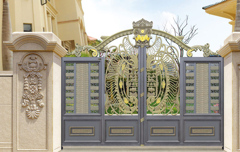 鋁藝大門(mén) - 盧浮魅影·皇族-LHZ-17111