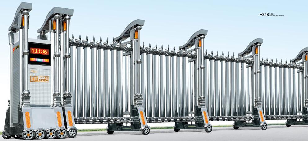 不銹鋼伸縮門 - 盛世H818