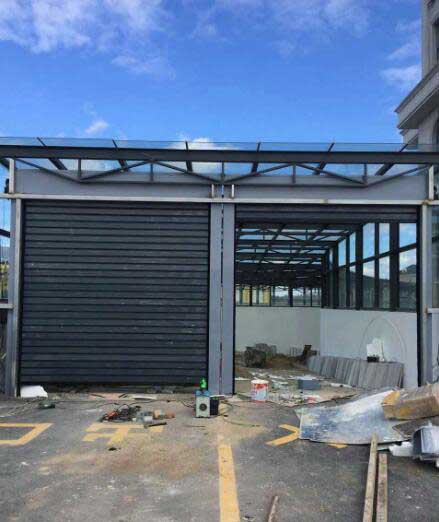 鋁合金工業(yè)車庫門