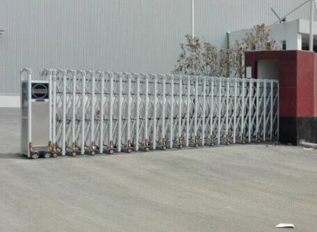 杭州帷盛科技有限公司成功安裝杭州出安智能伸縮門