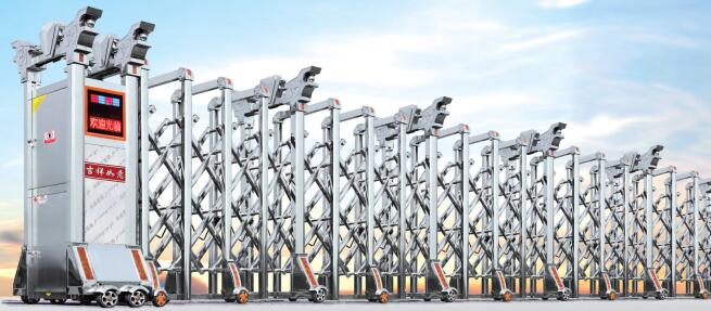 不銹鋼伸縮門(mén) - 暢順門(mén)6號(hào)