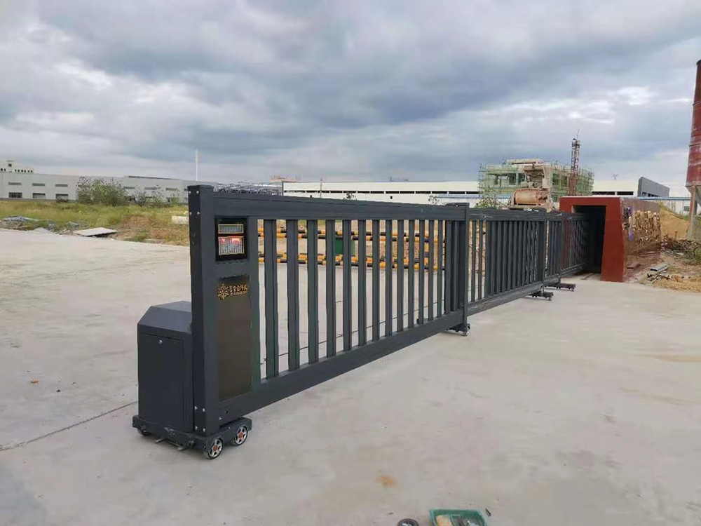 段滑門(mén)系列工程案例 - 中出網(wǎng)-智能出入口與停車充電門(mén)戶