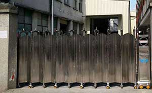 宿州科技食品有限公司電動(dòng)伸縮門(mén)案例