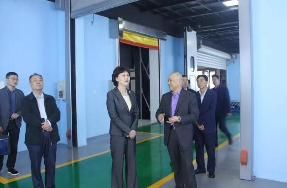 湖南省委常委、省委統(tǒng)戰(zhàn)部部長黃蘭香一行再次蒞臨湘聯(lián)考察指導(dǎo)