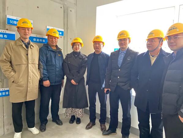 長(zhǎng)沙力都置業(yè)領(lǐng)導(dǎo)蒞臨湘聯(lián)參觀指導(dǎo)工作