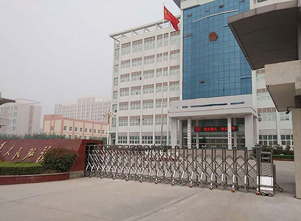 安陽出安智能電動伸縮門進(jìn)駐安陽河南內(nèi)黃縣政府