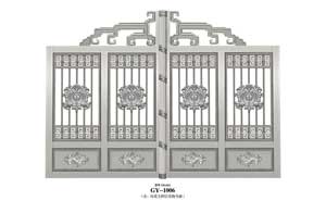別墅大門(mén) - 鋼藝庭院門(mén)-GY-1006
