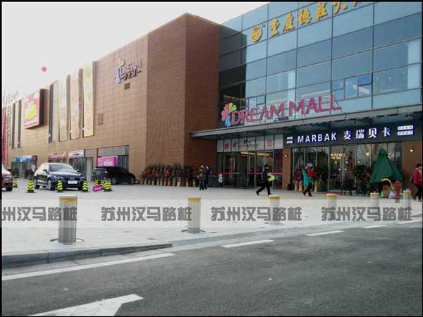 感謝江蘇蘇州-夢(mèng)之城選用常州出安智能升降柱