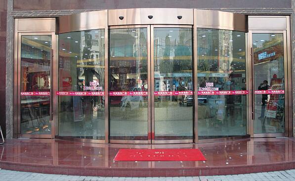 弧形自動門-半圓