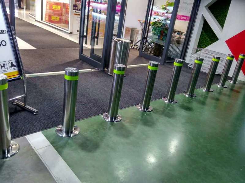 鄭州出安智能可移動不銹鋼升降柱進(jìn)駐河南鄭州新田360廣場