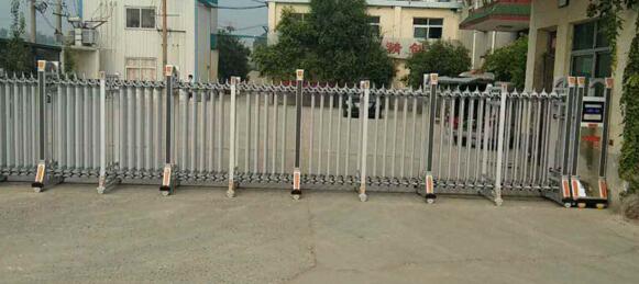 唐山出安智能電動伸縮門順利進駐唐山金博大學(xué)校