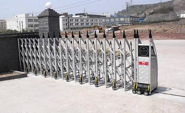 唐山出安智能為伸縮門成為唐山中北冶金有限公司“新寵”