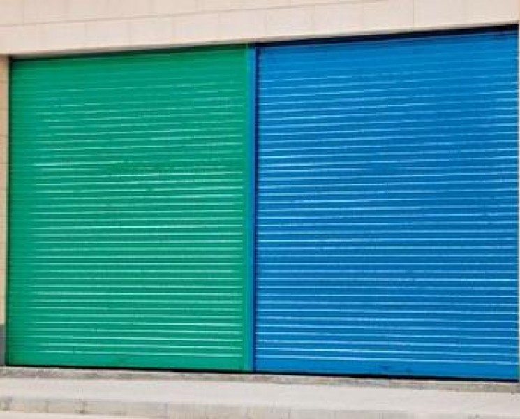 濟(jì)寧出安智能卷簾門為山東圣旺藥業(yè)股份有限公司添加色彩 