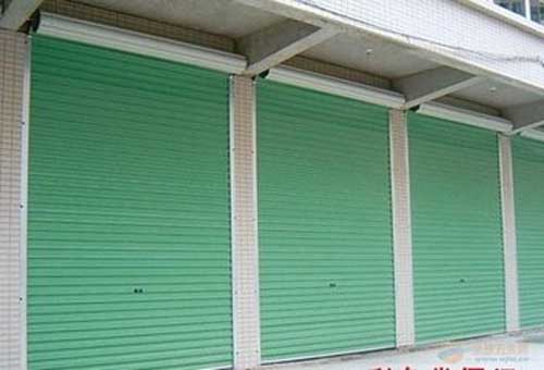 電動鋼制烤漆卷閘門