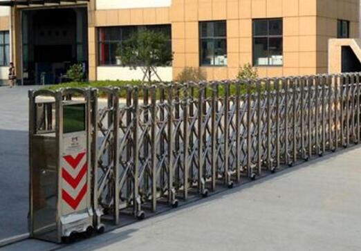 臺(tái)州出安智能伸縮門進(jìn)駐楊帆泊悅