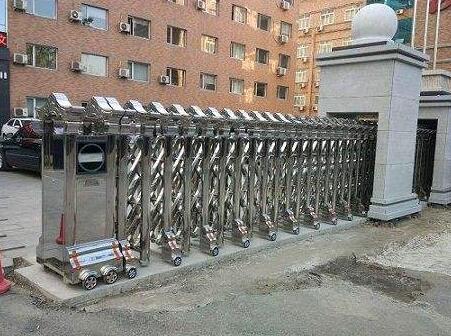 臺州出安智能伸縮門讓臺州市武術(shù)學(xué)校更加安全