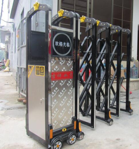 臺州出安智能電動伸縮門成功落地臺州市捷成化工有限公司