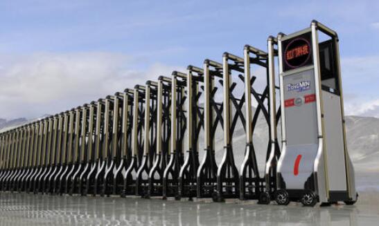 金華出安智能伸縮門進(jìn)駐金華春光橡塑科技股份有限公司